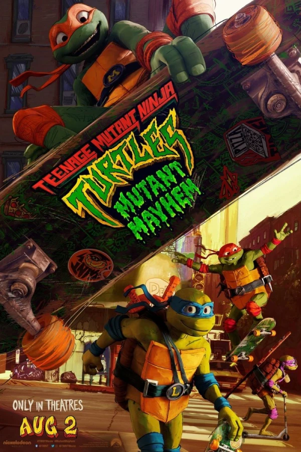 Wojownicze Żółwie Ninja: Zmutowany chaos Plakat