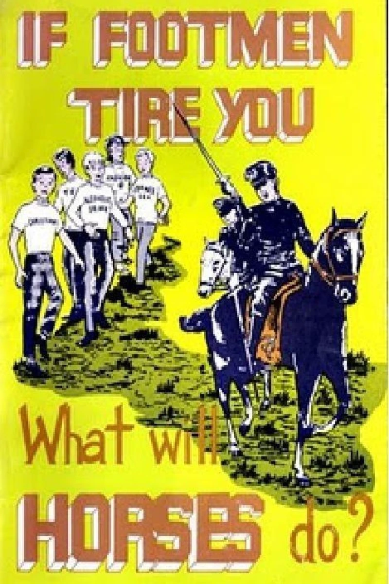 If Footmen Tire You What Will Horses Do? Plakat