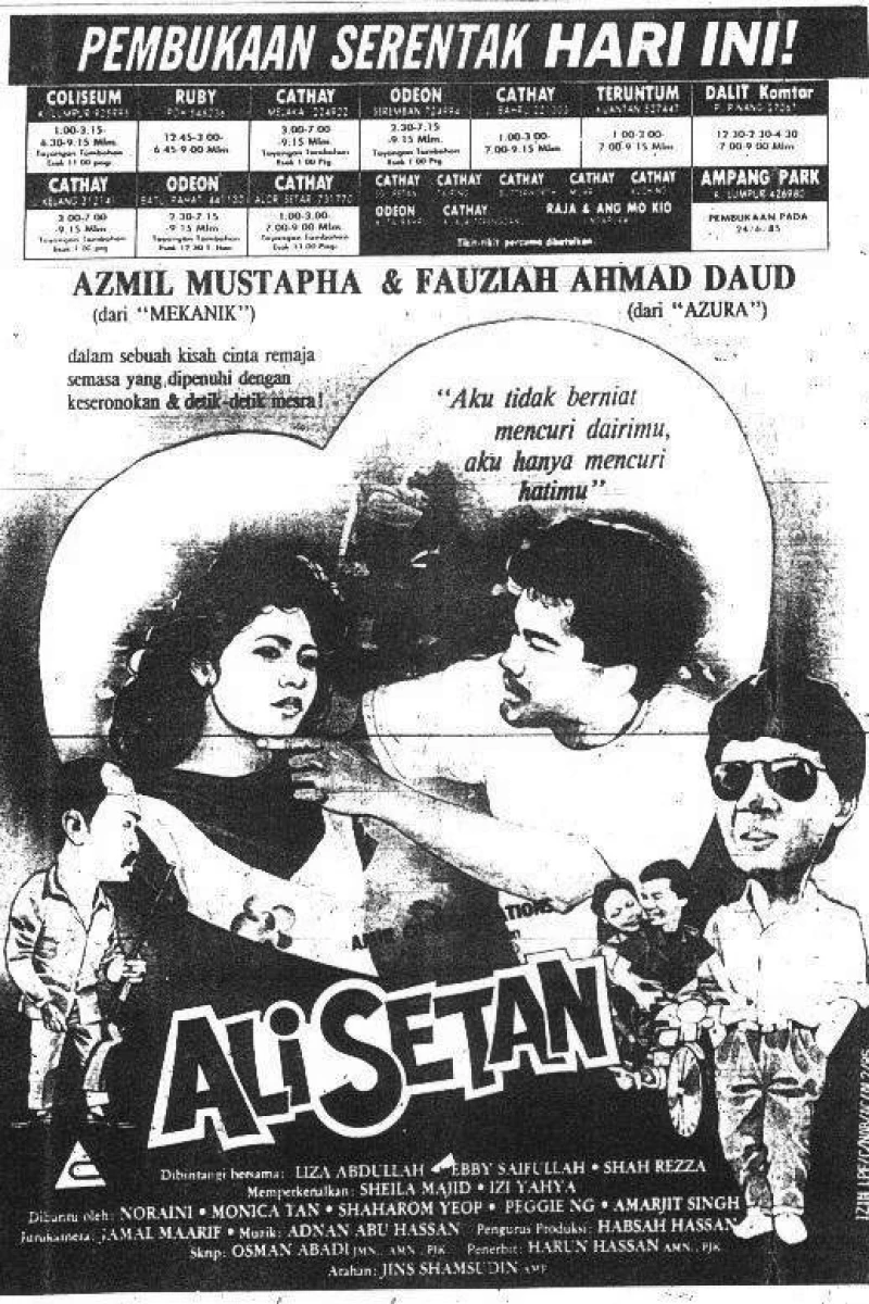 Ali Setan Plakat