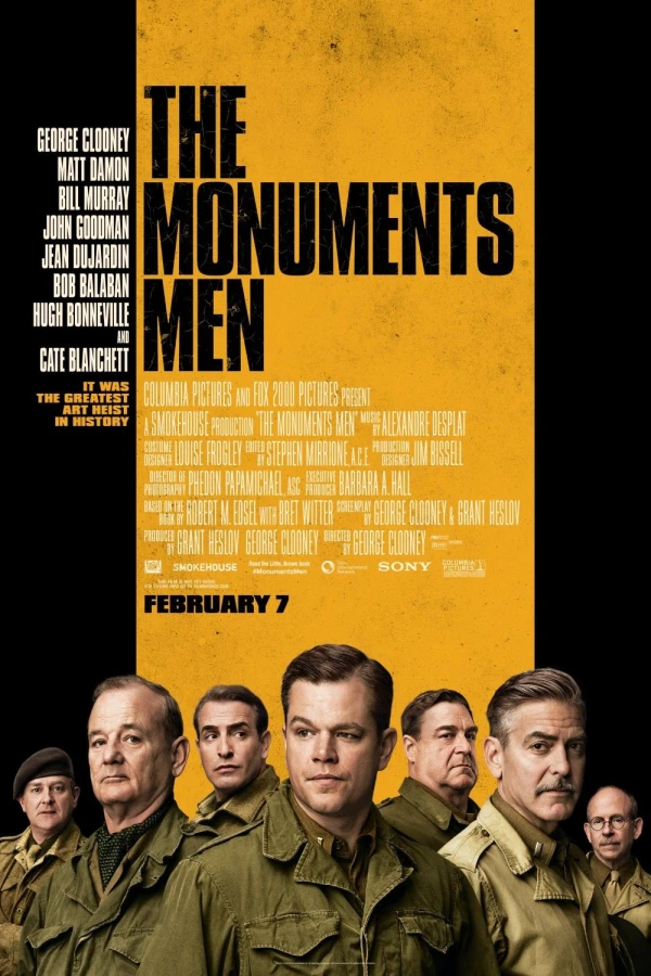 The Monuments Men Plakat