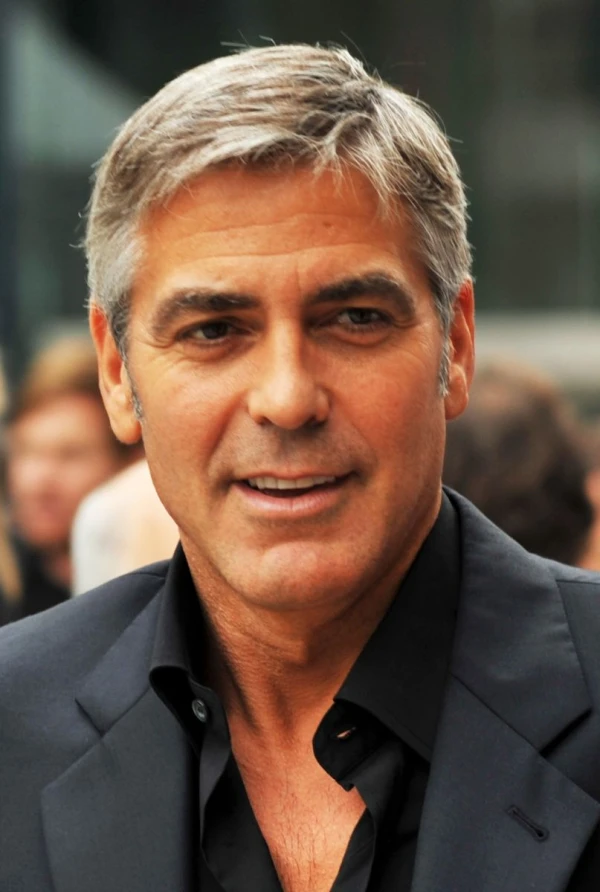 <strong>George Clooney</strong>. Obrazek przez Michael Vlasaty.