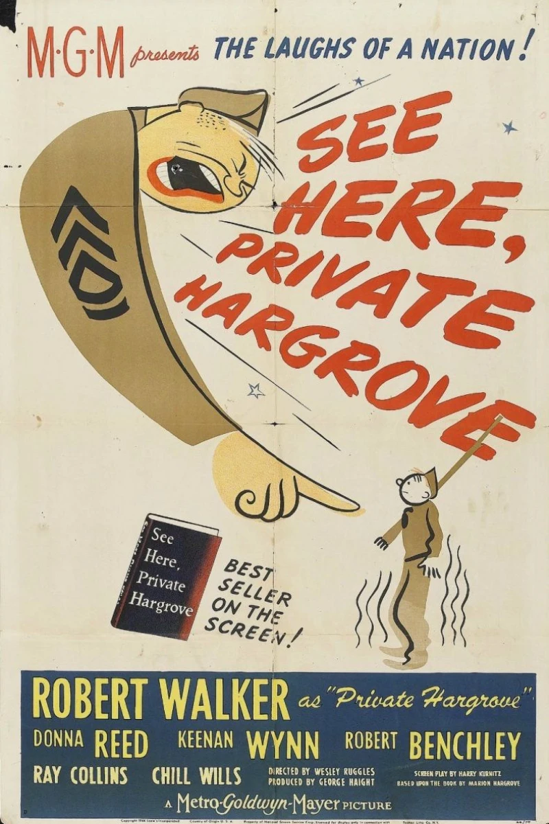 See Here, Private Hargrove Plakat