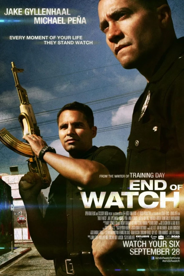 End of Watch Plakat