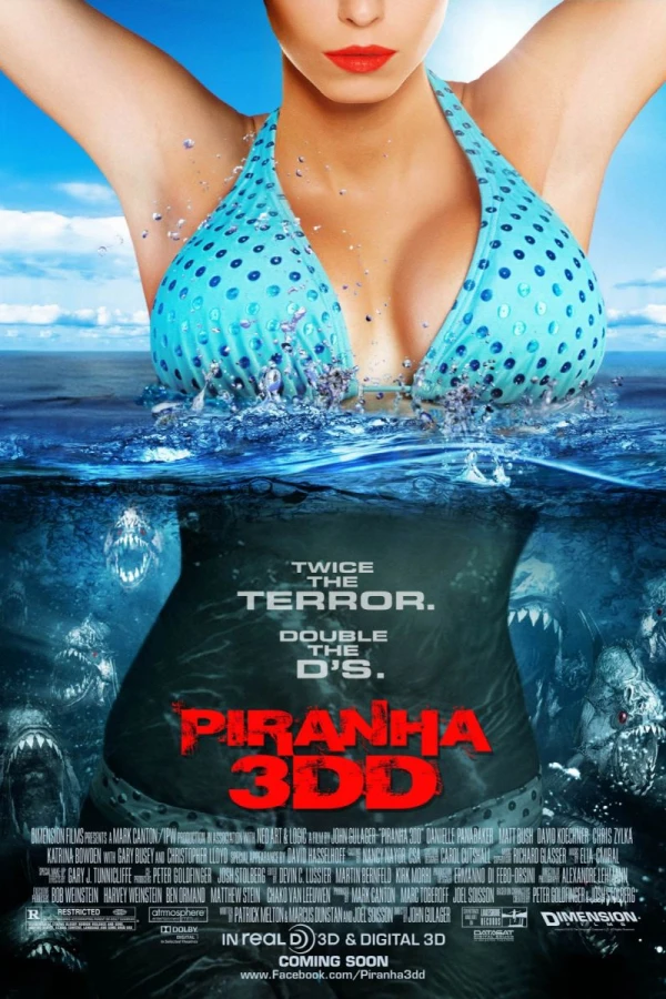 Piranha 3DD Plakat