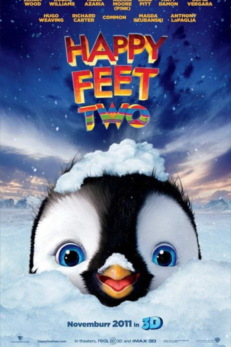 Happy Feet: Tupot małych stóp 2 Plakat