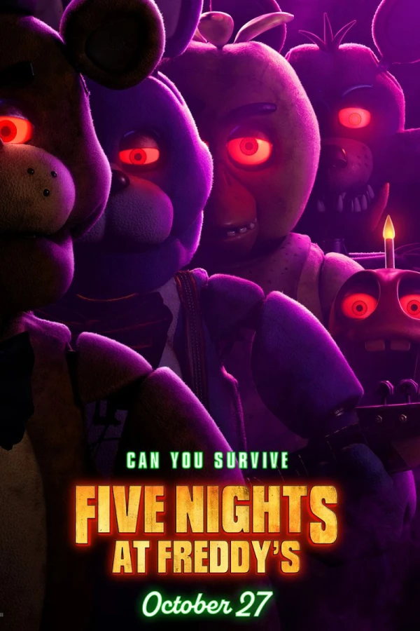 Pięć koszmarnych nocy Plakat