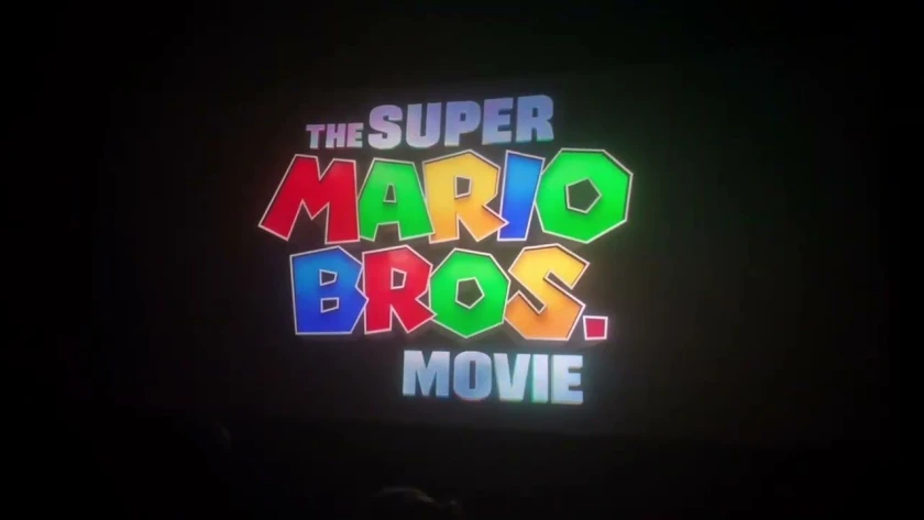 Super Mario Bros: Film Title Card