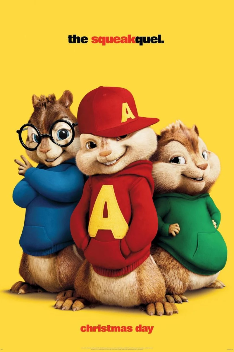 Alvin i wiewiórki 2 Plakat