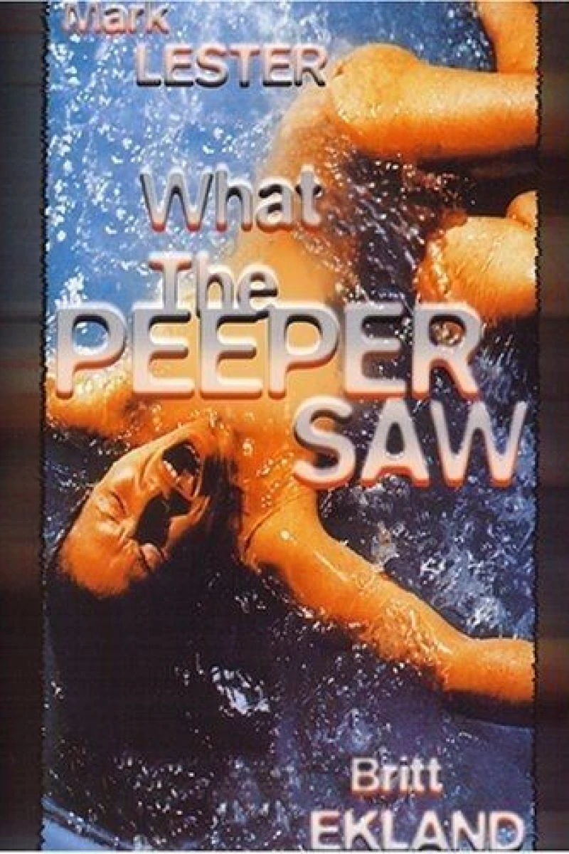 What the Peeper Saw Plakat
