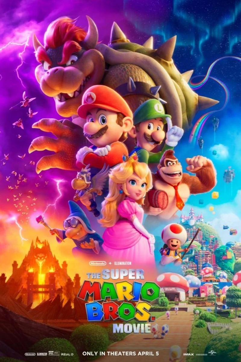 Super Mario Bros: Film Plakat