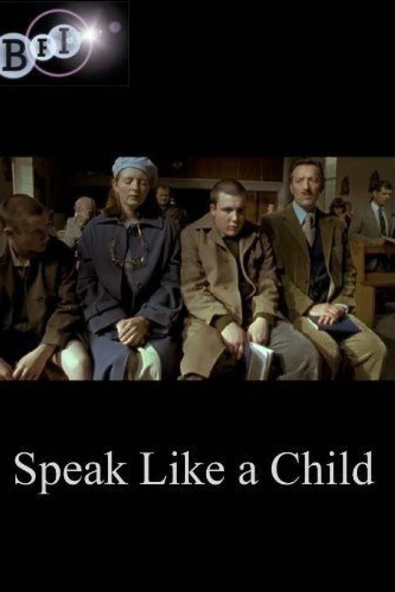 Speak Like a Child Plakat