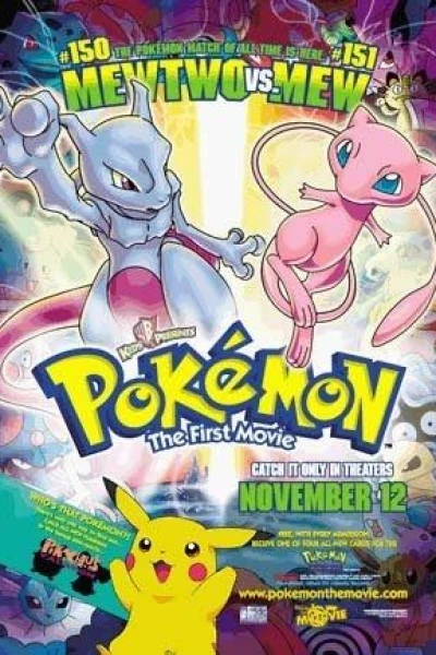 Pokemon film pierwszy - Zemsta Mewtwo