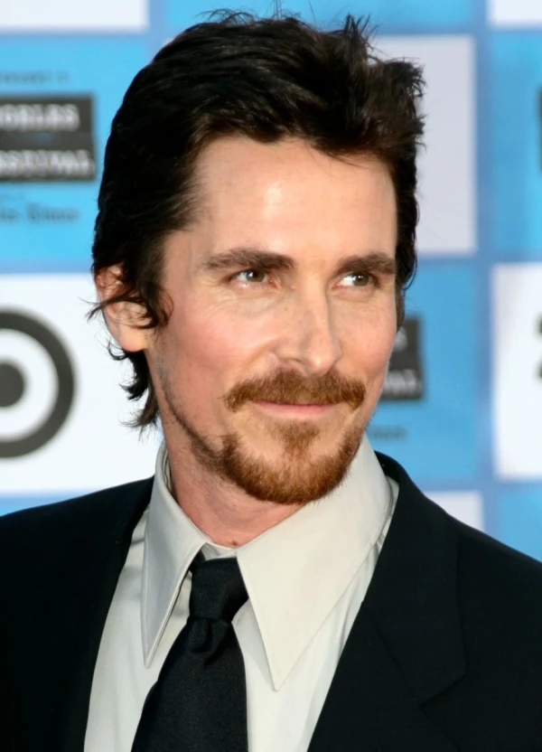 <strong>Christian Bale</strong>. Obrazek przez Asim Bharwani.