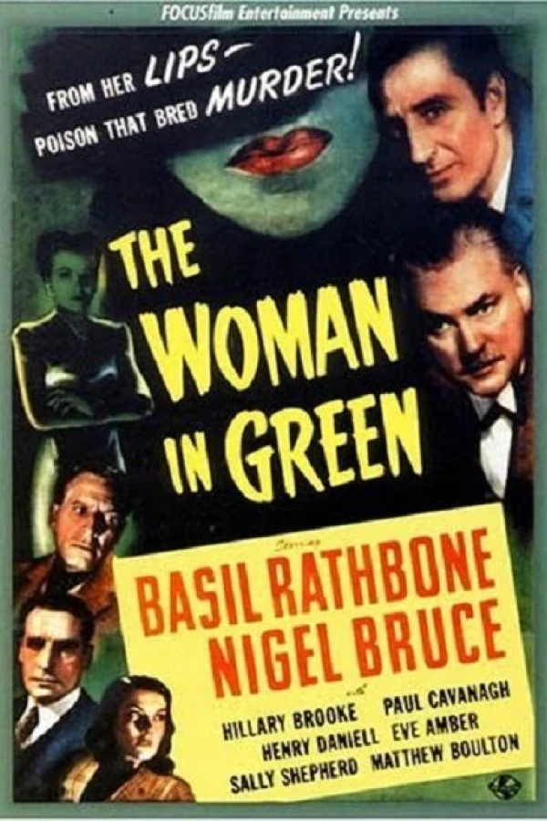The Woman In Green Plakat