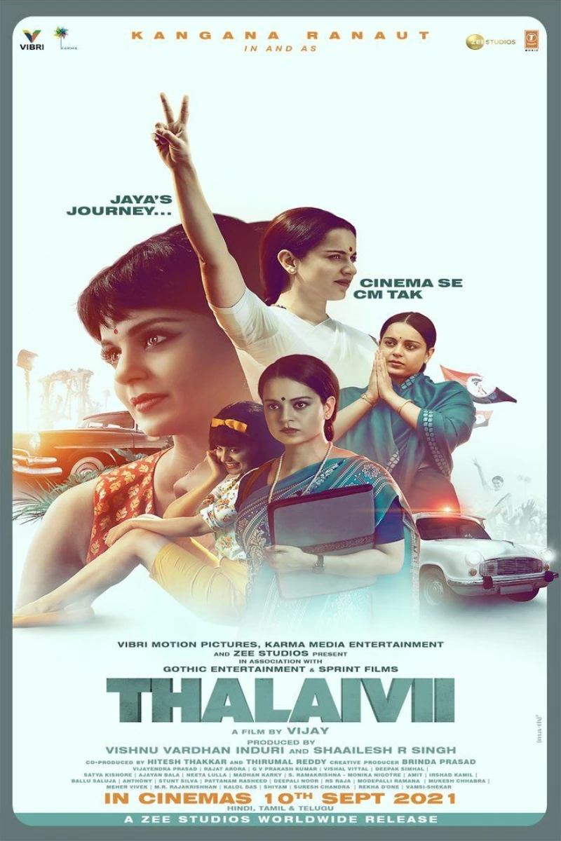 Thalaivi Plakat